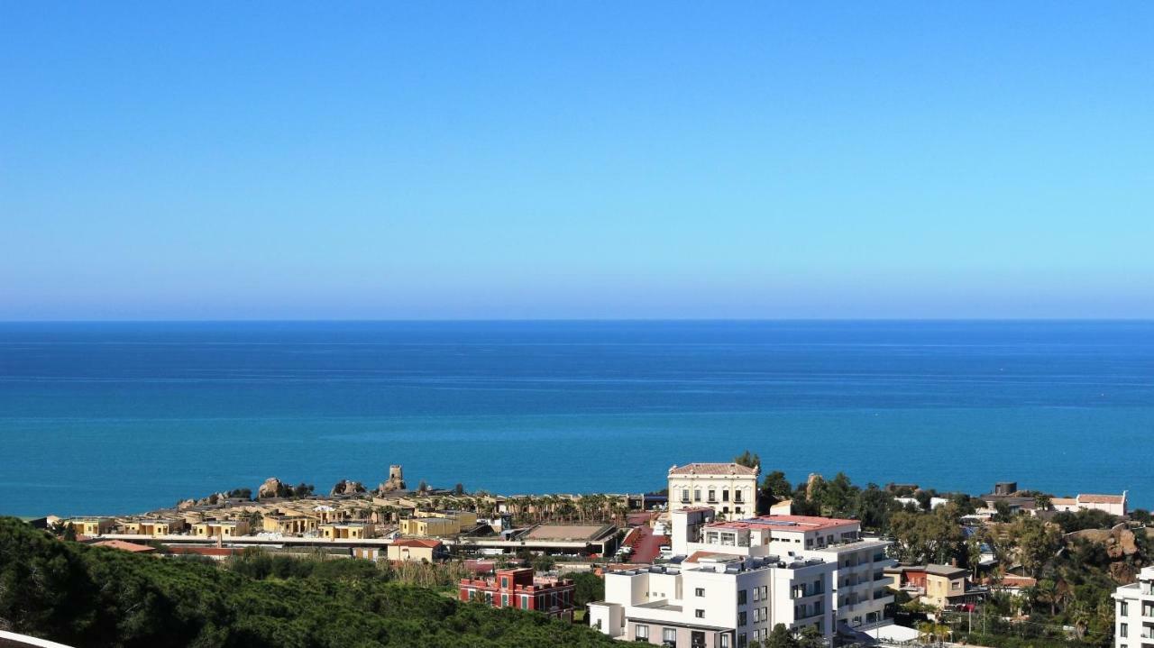 Casa Panoramica Santa Lucia Apartment Чефалу Екстериор снимка