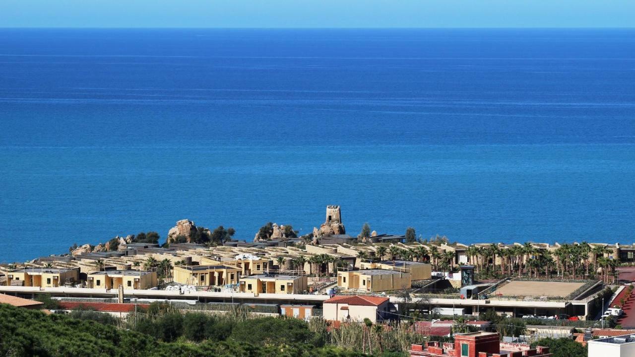 Casa Panoramica Santa Lucia Apartment Чефалу Екстериор снимка