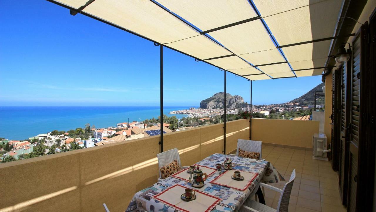 Casa Panoramica Santa Lucia Apartment Чефалу Екстериор снимка