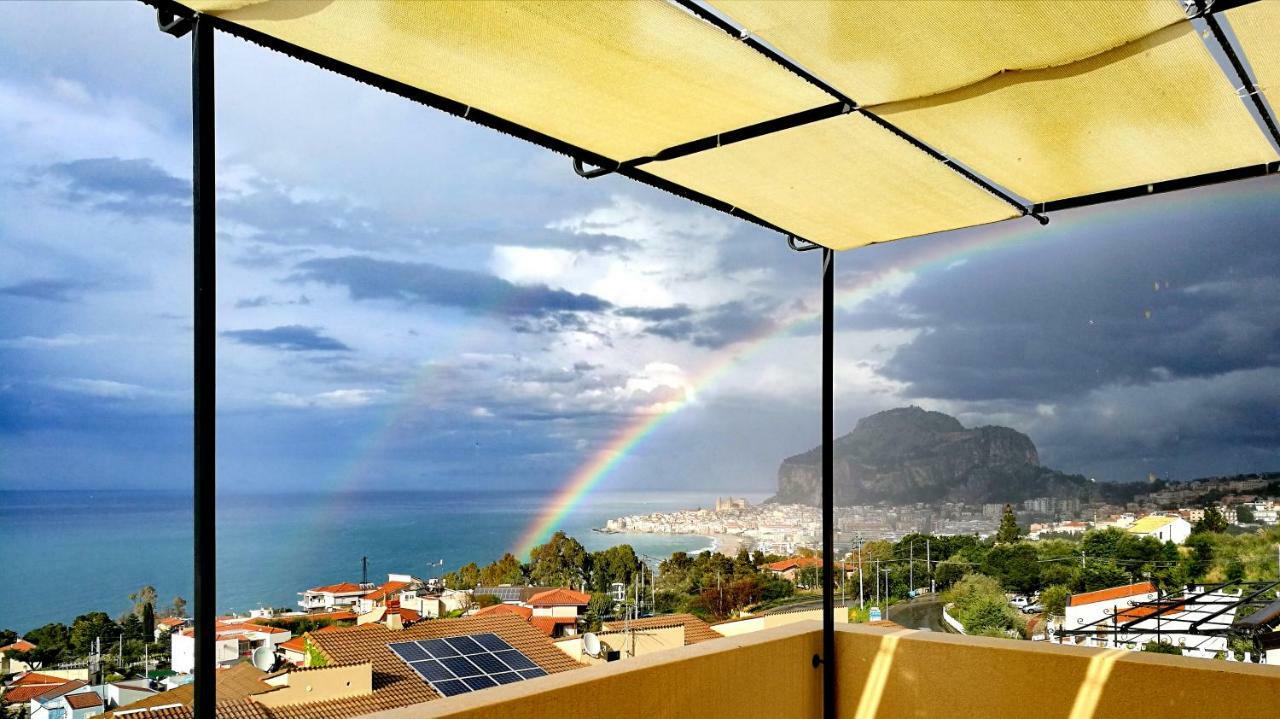 Casa Panoramica Santa Lucia Apartment Чефалу Екстериор снимка